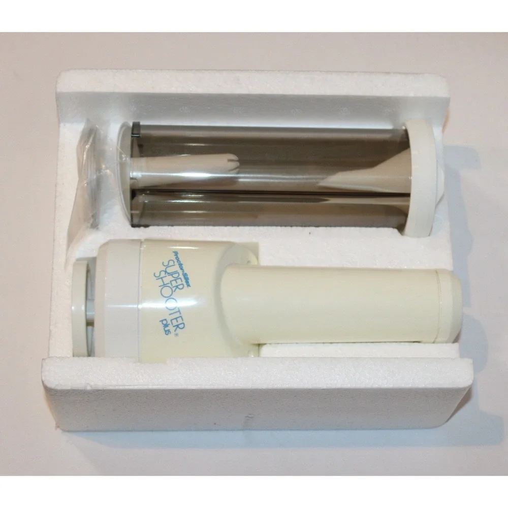 Proctor Silex Super Shooter Plus Cookie Press Cordless G0123 Open Box